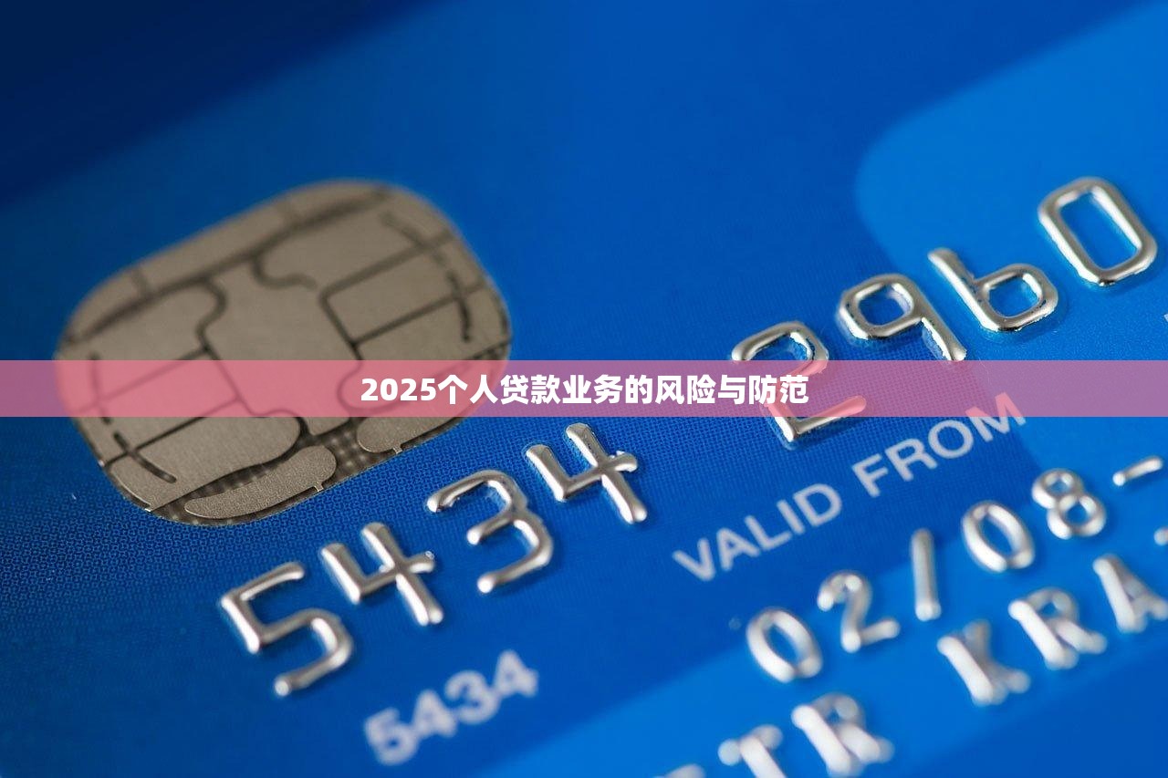2025个人贷款业务的风险与防范