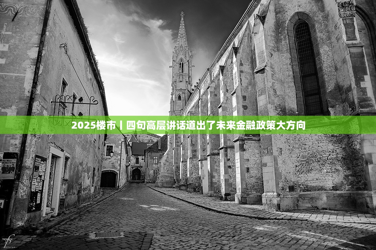 2025楼市丨四句高层讲话道出了未来金融政策大方向 2025楼市丨四句高层讲话道出了未来金融政策大方向