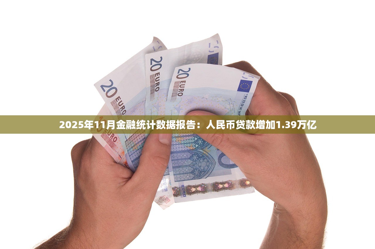 2025年11月金融统计数据报告：人民币贷款增加1.39万亿