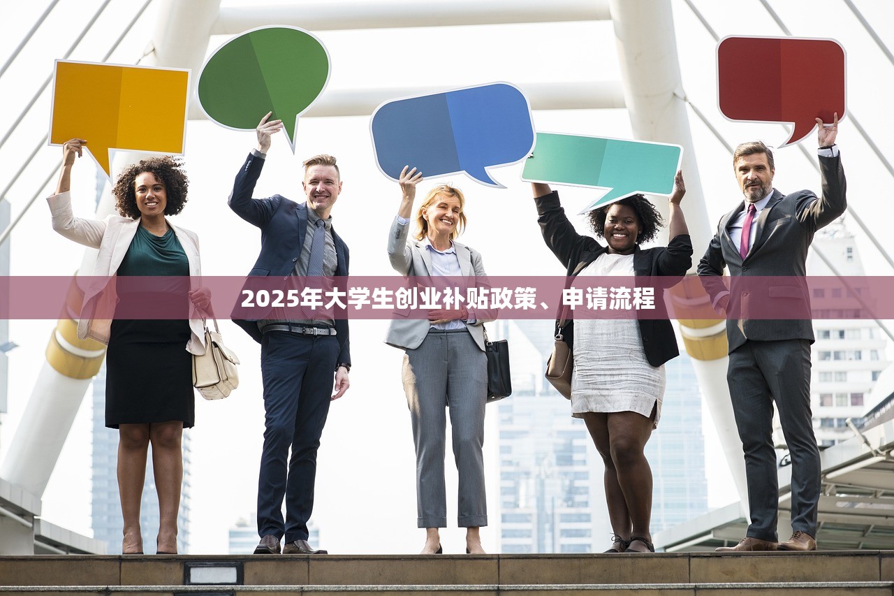 2025年大学生创业补贴政策、申请流程