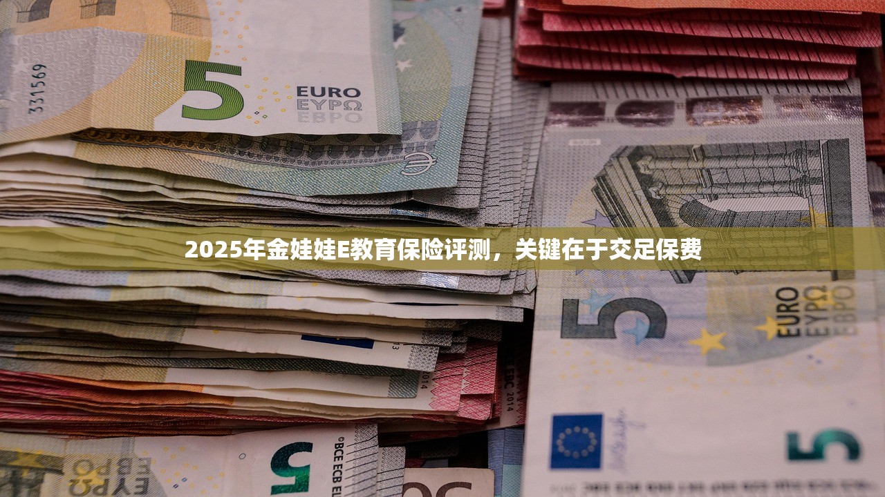 2025年金娃娃E教育保险评测，关键在于交足保费