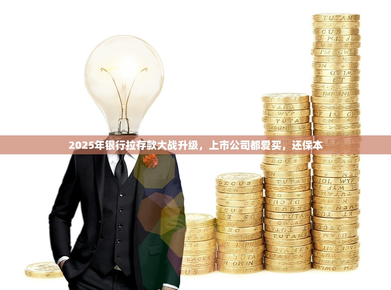 2025年银行拉存款大战升级，上市公司都爱买，还保本