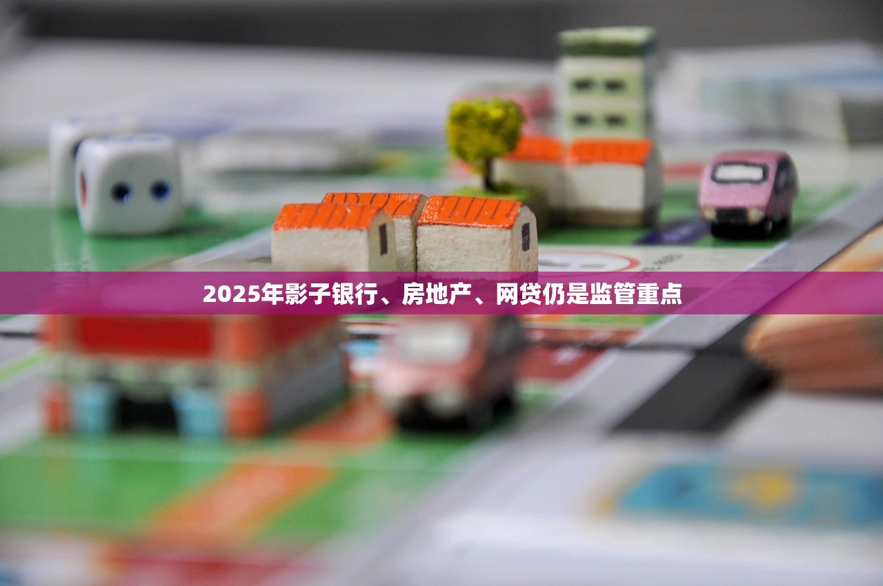 2025年影子银行、房地产、网贷仍是监管重点