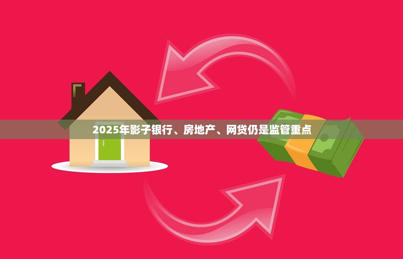 2025年影子银行、房地产、网贷仍是监管重点