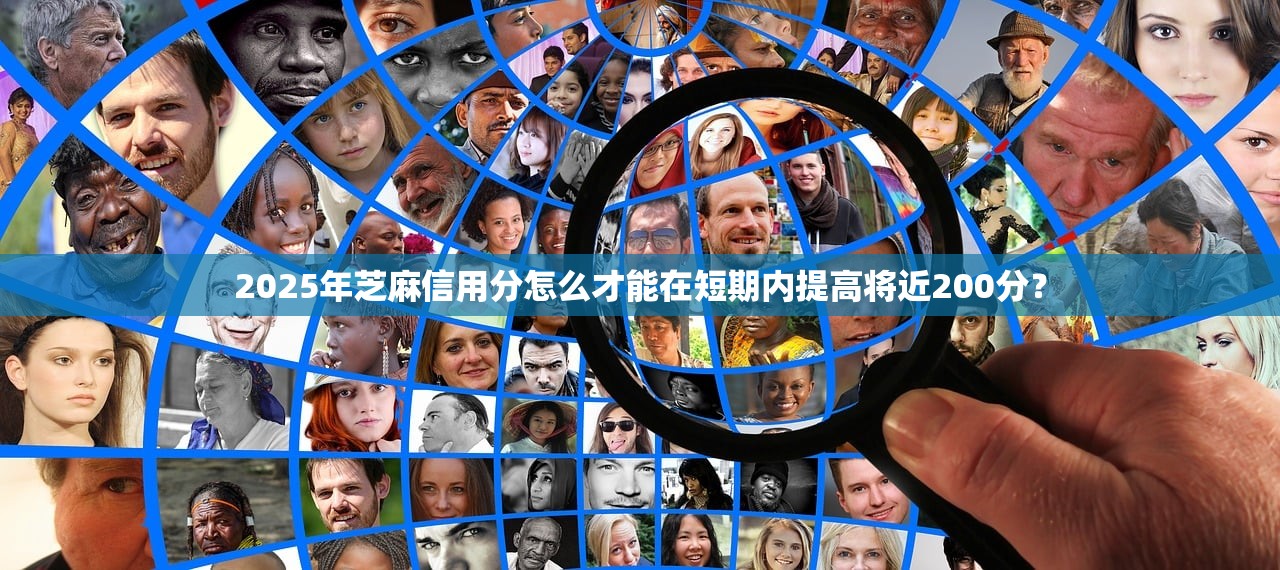 2025年芝麻信用分怎么才能在短期内提高将近200分? 2025年芝麻信用分怎么才能在短期内提高将近200分?