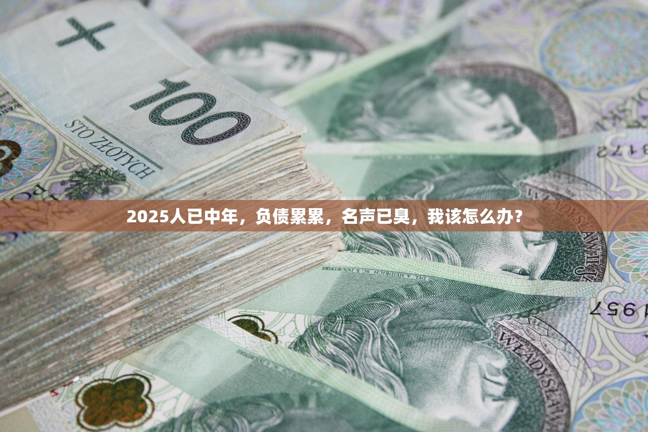 2025人已中年，负债累累，名声已臭，我该怎么办？