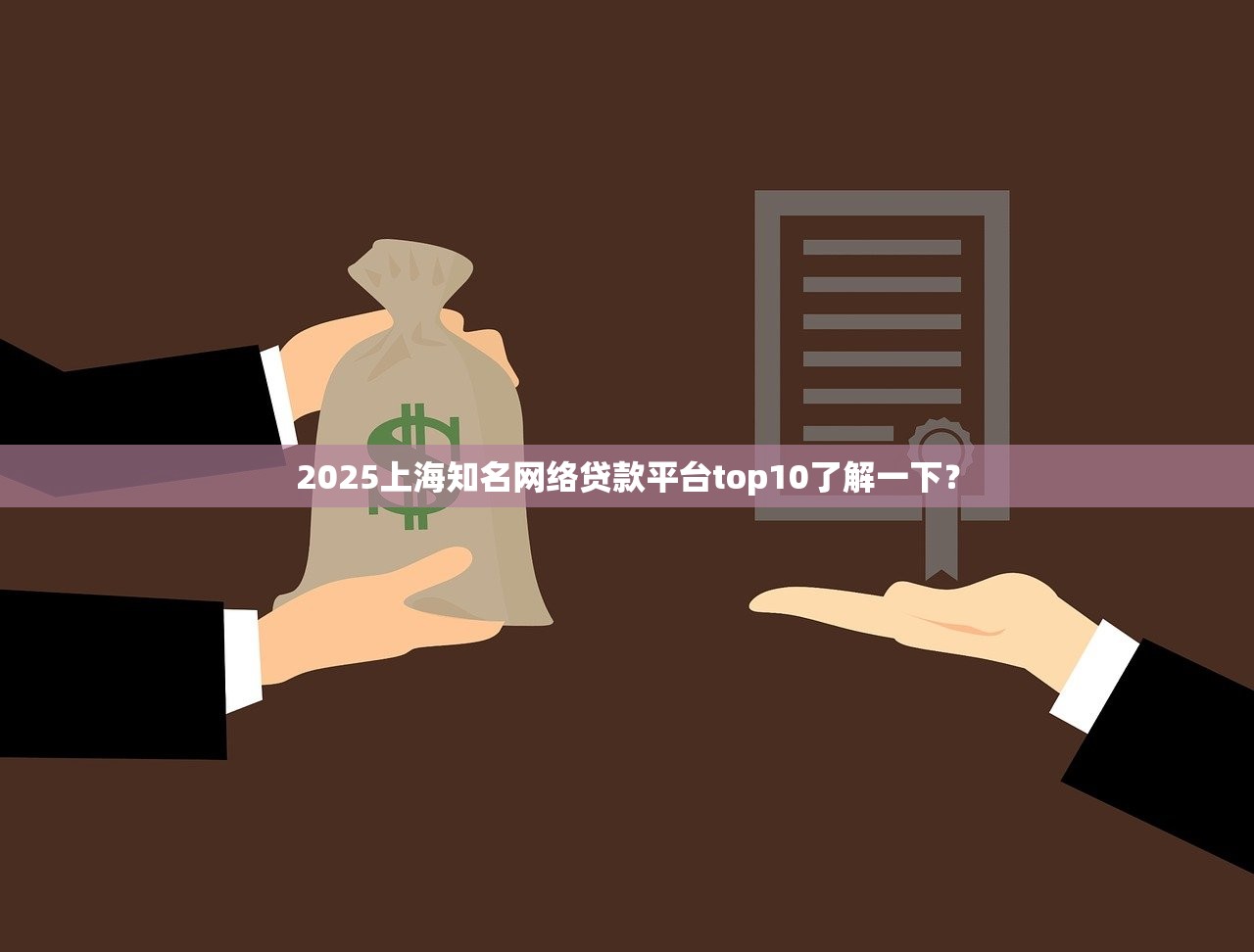 2025上海知名网络贷款平台top10了解一下？