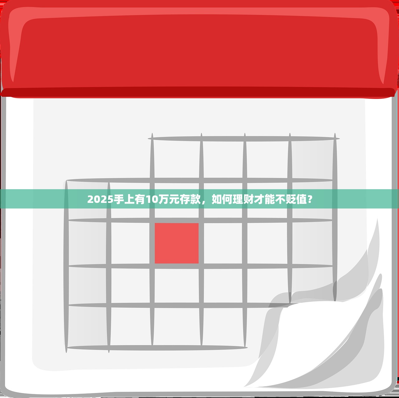 2025手上有10万元存款，如何理财才能不贬值？