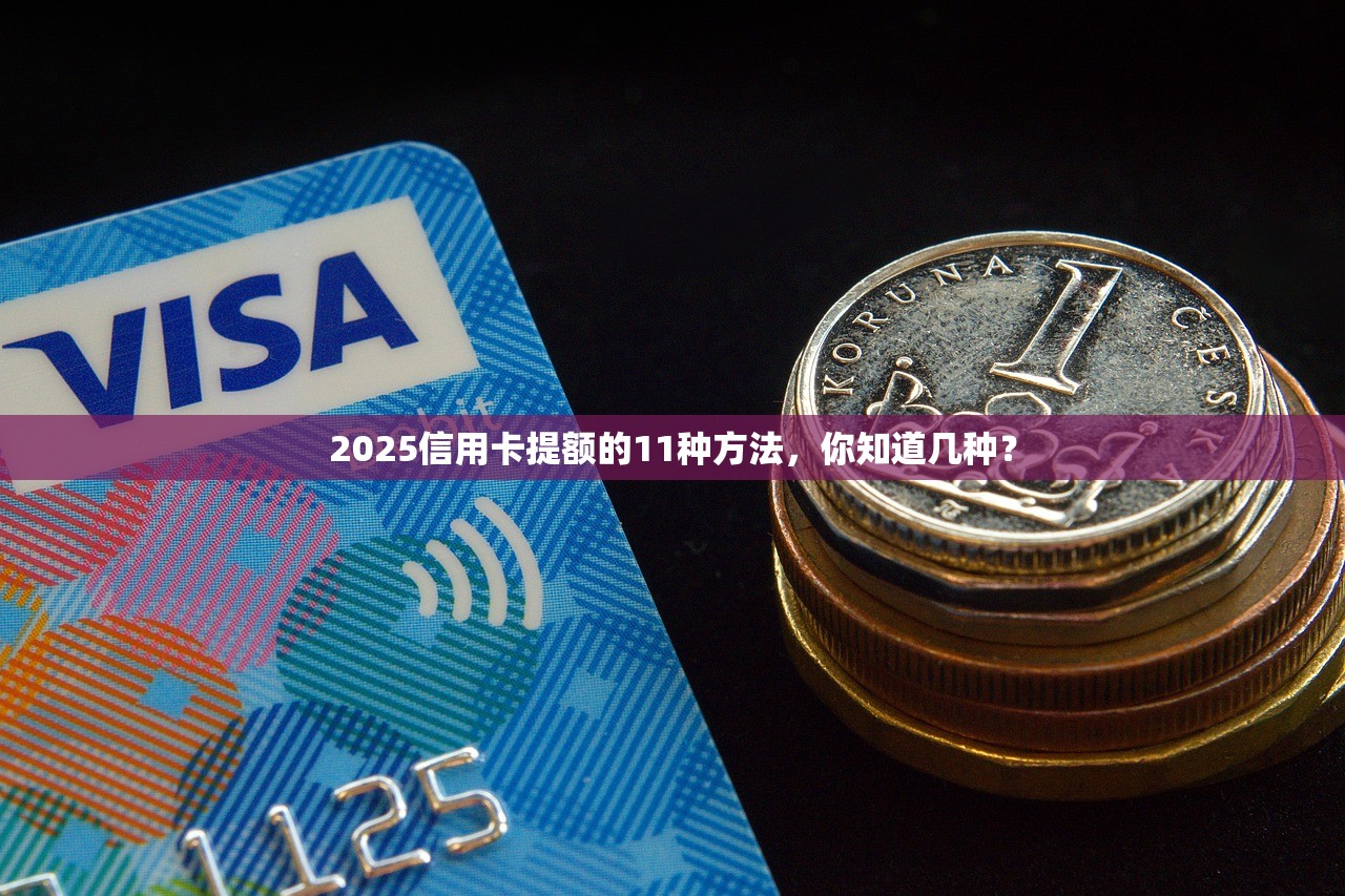2025信用卡提额的11种方法，你知道几种？