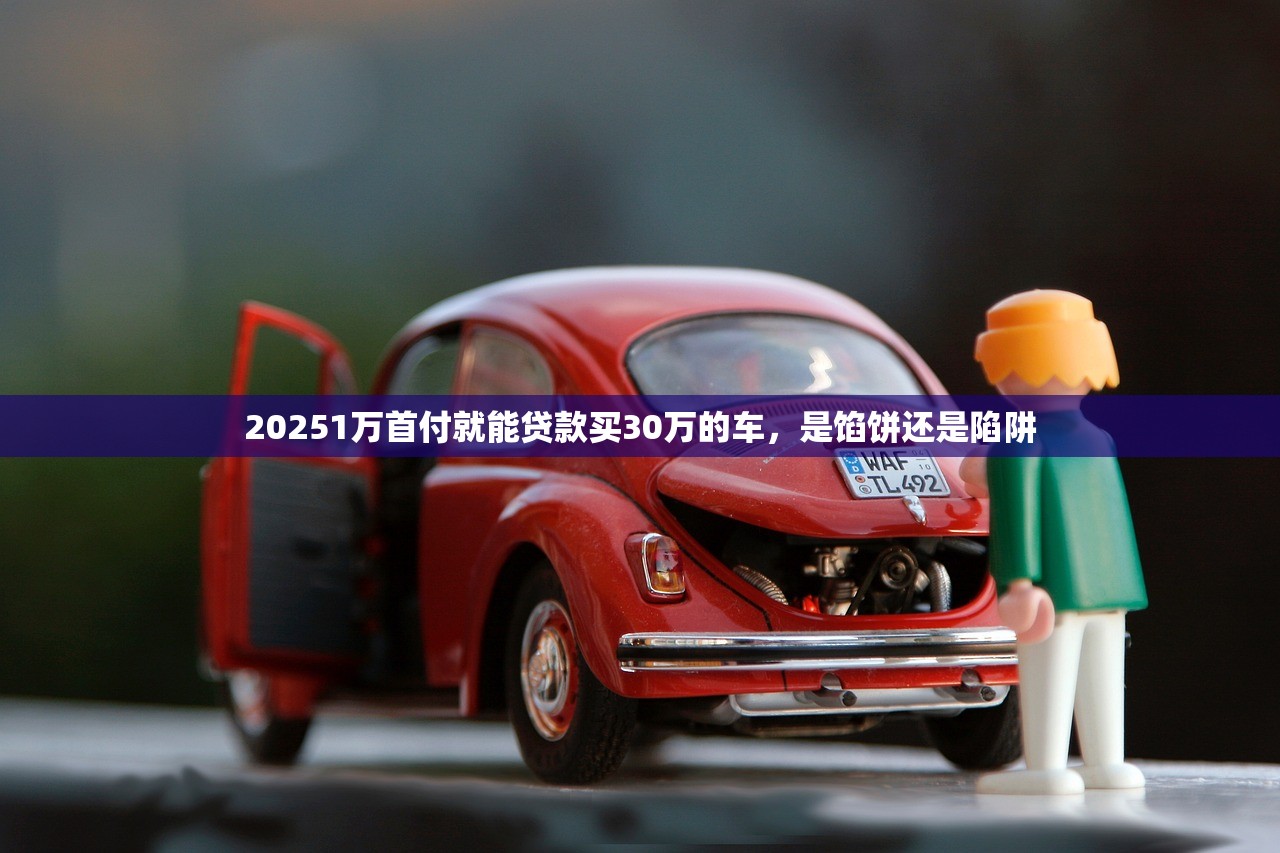 20251万首付就能贷款买30万的车，是馅饼还是陷阱